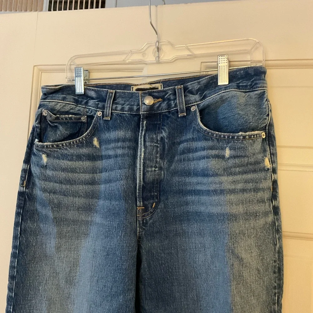 NEW Madewell The Low-Slung Baggy Jean Robertson Wash Rigid Size 28 NWOT - Picture 6 of 14